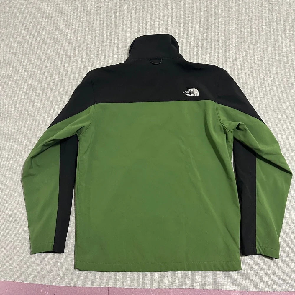 The North Face Apex Bionic Softshell Jacket Green Black‎ Mens Size Medium